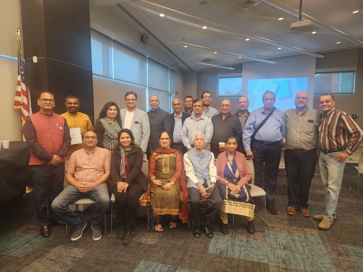 Sri Ashish ar Chicago Book Event for I AM Ashish to I AM – October 2023